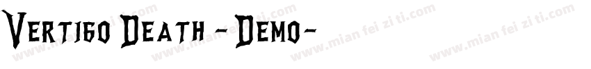 Vertigo Death - Demo字体转换